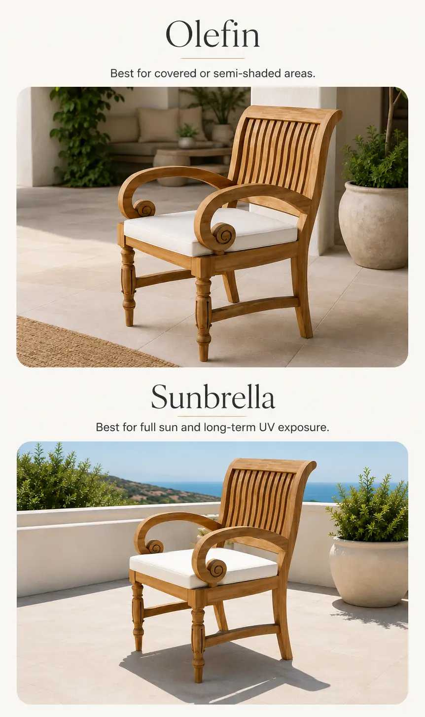 Sunbrella vs Olefin